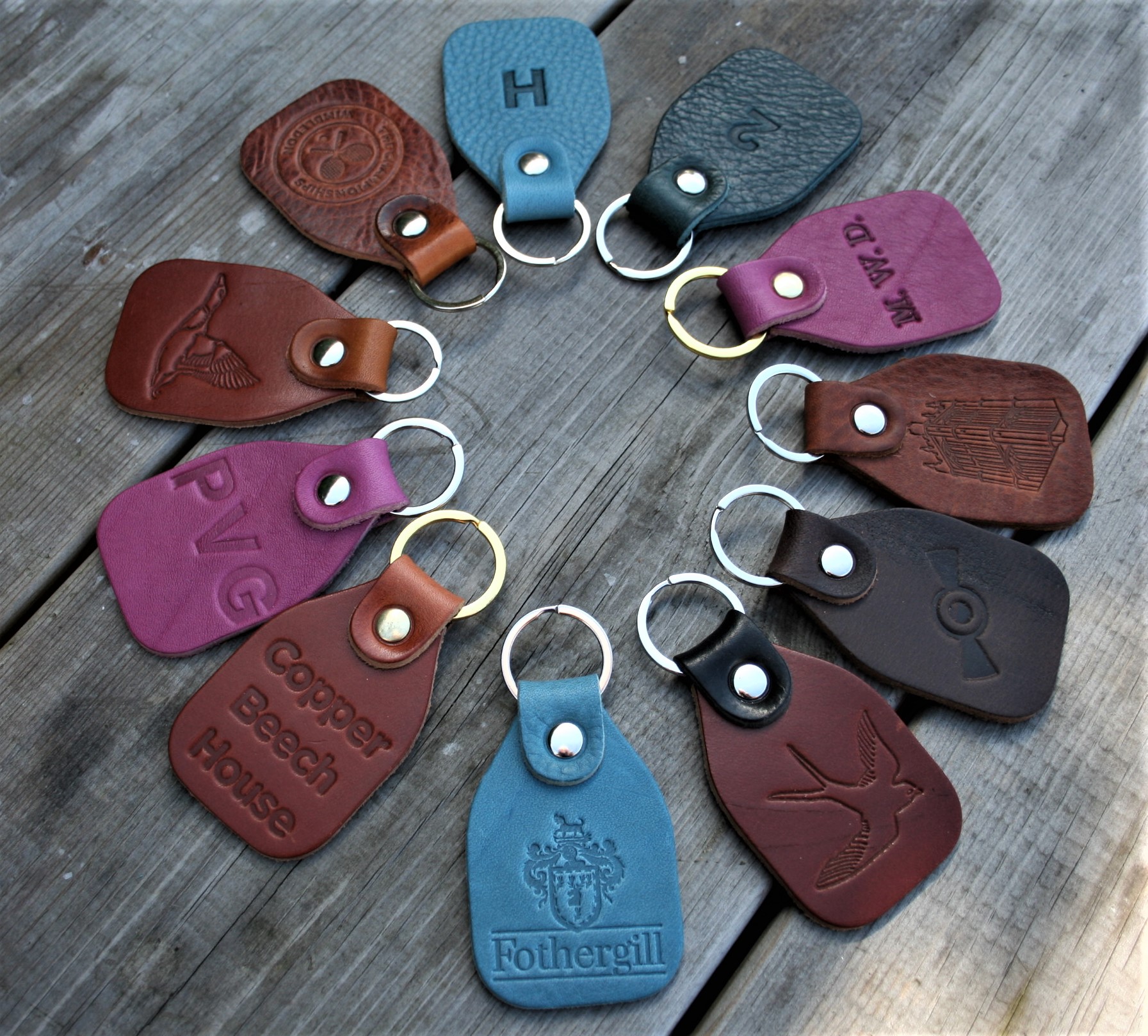 Square Key Fobs